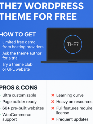 How to Get and Install The7 WordPress Theme for Free (With Pros and Cons)