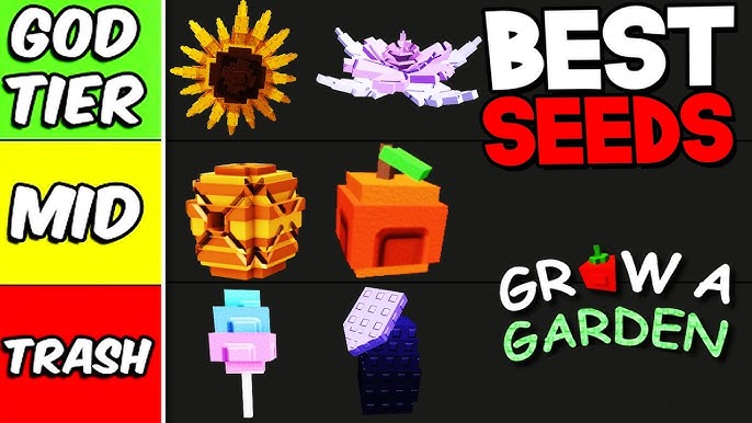 Grow A Garden Flower Plants list roblox